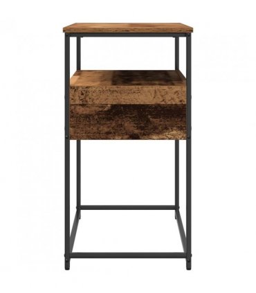 vidaXL Console Table Old Wood 75 x 40 x 75 cm Engineered Wood