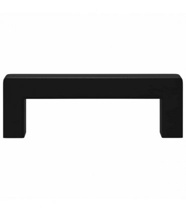 vidaXL Furniture Handle 530 pcs Black 105 x 12 x 36 mm Iron