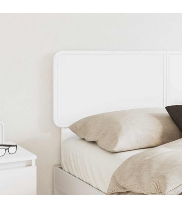 vidaXL Headboard White Engineered wood