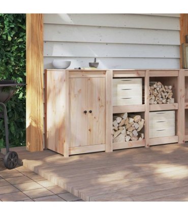 vidaXL Kitchen Door MEPPEL Brown Oak 50 x 9 x 82 cm Solid Pine wood