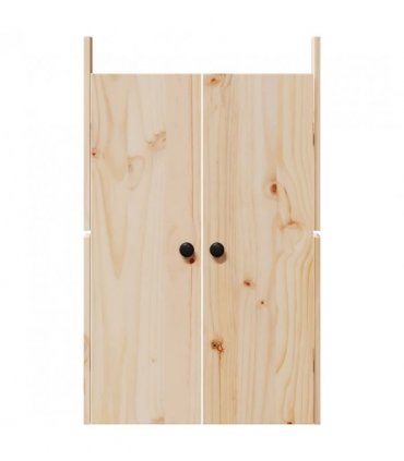 vidaXL Kitchen Door MEPPEL Brown Oak 50 x 9 x 82 cm Solid Pine wood