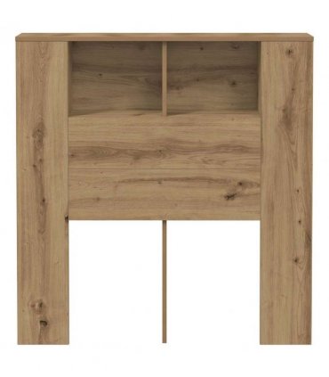 vidaXL Headboard Cabinet Artisan Oak 100x18.5x102.5 cm Engineered Wood