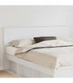 vidaXL Headboard White Engineered wood