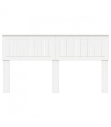 vidaXL Headboard White Engineered wood