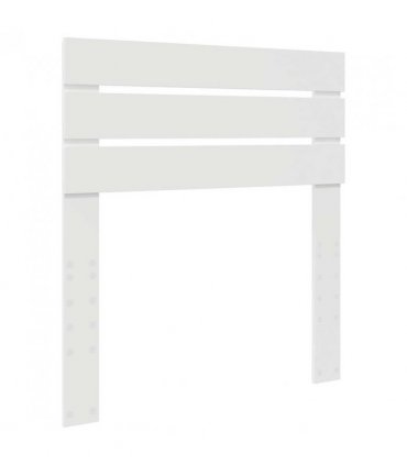 vidaXL Headboard White Engineered wood