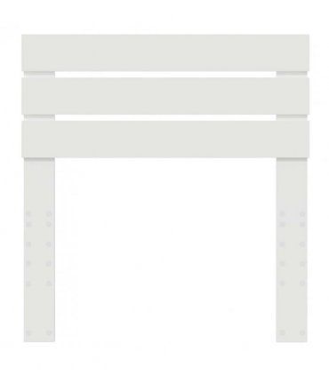 vidaXL Headboard White Engineered wood