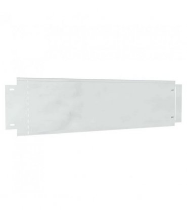 vidaXL Lawn Edgings 10 pcs Silver 100 x 25 x 0.07 cm Galvanised Steel