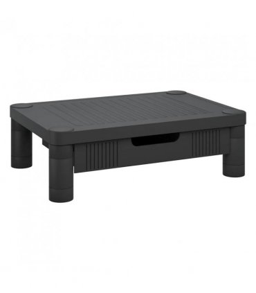vidaXL Monitor Stand Black 43x30.5x13 cm