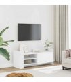 vidaXL TV Cabinet White 100x35x40 cm Engineered Wood