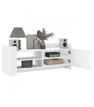 vidaXL TV Cabinet White 100x35x40 cm Engineered Wood