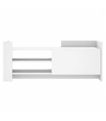 vidaXL TV Cabinet White 100x35x40 cm Engineered Wood