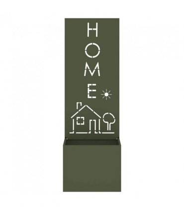 vidaXL Garden Privacy Screen Olive green 50 x 150 cm Cold-rolled steel