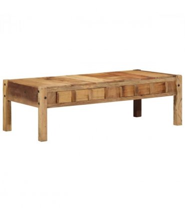 vidaXL Coffee Table Brown 110 x 54 x 35 cm Solid Reclaim Wood