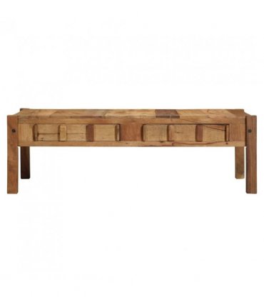 vidaXL Coffee Table Brown 110 x 54 x 35 cm Solid Reclaim Wood