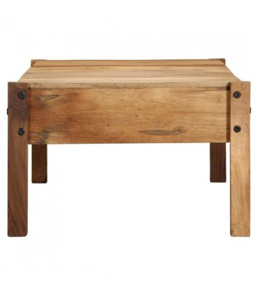 vidaXL Coffee Table Brown 110 x 54 x 35 cm Solid Reclaim Wood