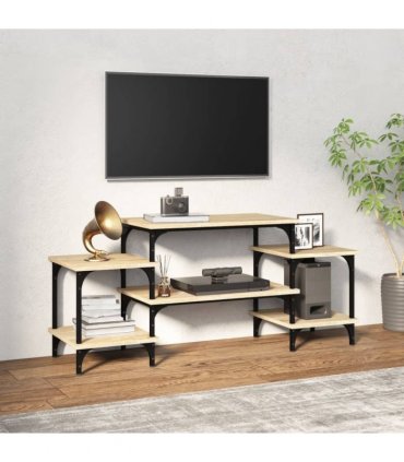 vidaXL TV Cabinet Sonoma Oak 117x35x52 cm Engineered Wood