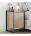 vidaXL Bedside Table 2 pcs Sonoma 39.5 x 30 x 50 cm Engineered Wood