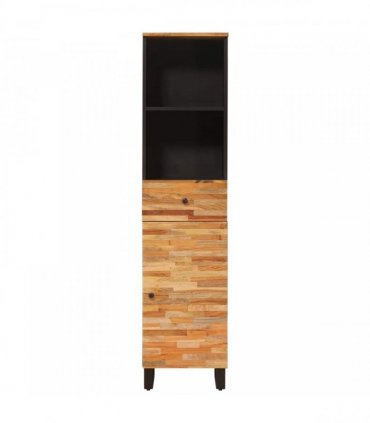 vidaXL Bathroom Cabinet Artisan Oak 38 x 33 x 160 cm Solid Mango Wood