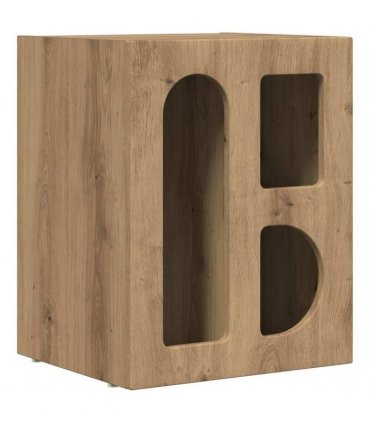 vidaXL Bedside Table ELST 2 pcs Artisan Oak 40 x 35 x 50 cm