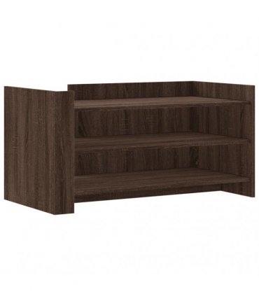 vidaXL Coffee Table Brown Oak 100x50x50 cm Engineered Wood