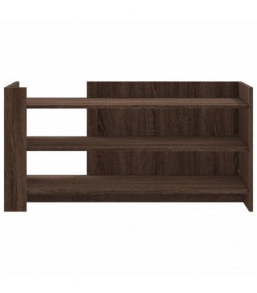 vidaXL Coffee Table Brown Oak 100x50x50 cm Engineered Wood