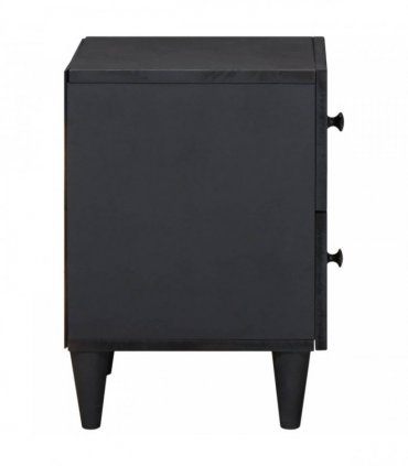 vidaXL Bedside Table 2 pcs Brown 40 x 33.5 x 46 cm Solid Mango Wood
