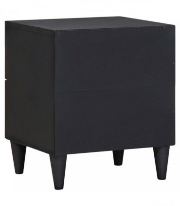 vidaXL Bedside Table 2 pcs Brown 40 x 33.5 x 46 cm Solid Mango Wood