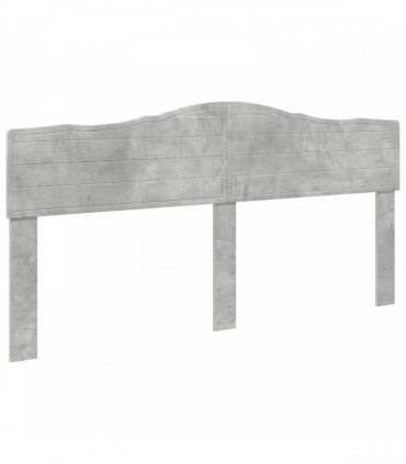 vidaXL Headboard Concrete Grey Engineered wood