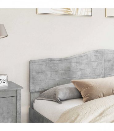 vidaXL Headboard Concrete Grey Engineered wood