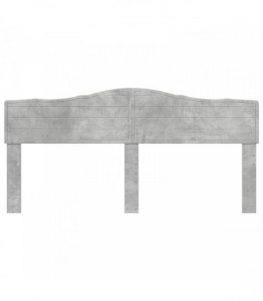 vidaXL Headboard Concrete Grey Engineered wood