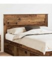 vidaXL Headboard Old Wood Engineered wood
