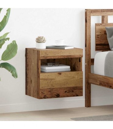 vidaXL TV Wall Cabinets 2 pcs Old Wood 40 x 30 x 40 cm Engineered Wood