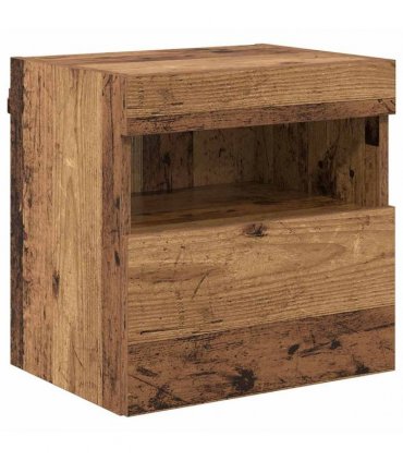vidaXL TV Wall Cabinets 2 pcs Old Wood 40 x 30 x 40 cm Engineered Wood