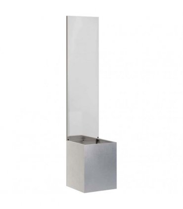 vidaXL Garden Privacy Screen Sliver 32 x 150 cm Stainless steel