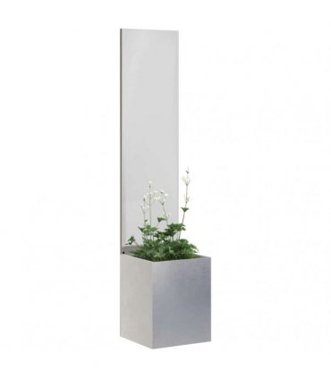 vidaXL Garden Privacy Screen Sliver 32 x 150 cm Stainless steel