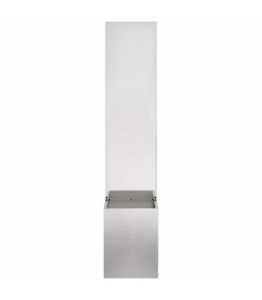vidaXL Garden Privacy Screen Sliver 32 x 150 cm Stainless steel