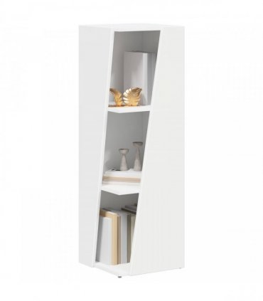 vidaXL Side Shelf White 33 x 32 x 100.5 cm Engineered Wood