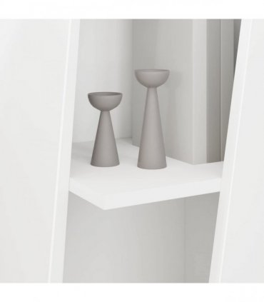 vidaXL Side Shelf White 33 x 32 x 100.5 cm Engineered Wood