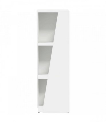 vidaXL Side Shelf White 33 x 32 x 100.5 cm Engineered Wood