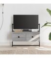 vidaXL TV Cabinet Wall-mounted Grey Sonoma 60.5x30x51 cm Engineered Wood