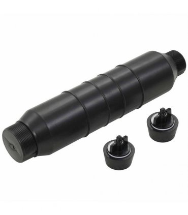 vidaXL Pool Winter Gizzmo Bottle with 2 Winter Plugs HDPE