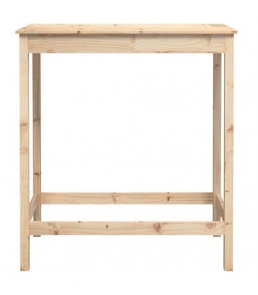 vidaXL Bar Table 100x50x110 cm Solid Wood Pine