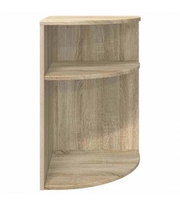vidaXL End Table Sonoma Oak 39.7 x 39.7 x 60 cm Engineered Wood