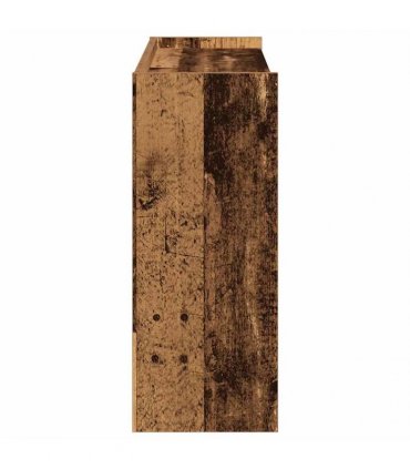 vidaXL Shoe Rack Old Wood 80x25x62 cm Engineered Wood