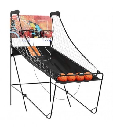 vidaXL Basketball Arcade Machine with 4 Balls for 2 Players