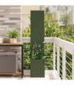 vidaXL Garden Privacy Screen Olive green 32 x 150 cm Cold-rolled steel