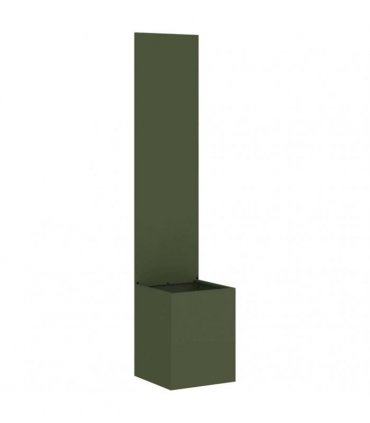 vidaXL Garden Privacy Screen Olive green 32 x 150 cm Cold-rolled steel