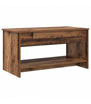 vidaXL Coffee Table Old Wood 80 x 50.5 x 41.5 cm Engineered Wood