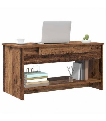 vidaXL Coffee Table Old Wood 80 x 50.5 x 41.5 cm Engineered Wood
