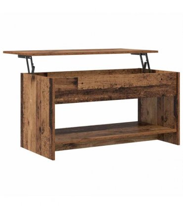 vidaXL Coffee Table Old Wood 80 x 50.5 x 41.5 cm Engineered Wood